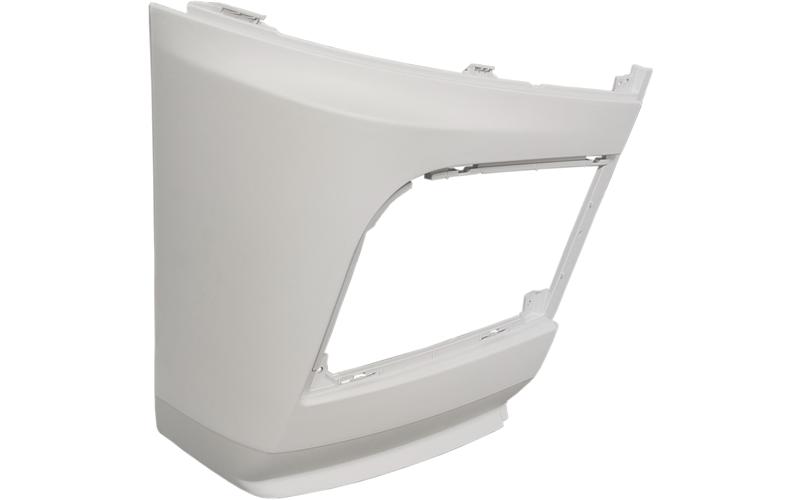 Mercedes Actros MP4 Classic Space Ecke Stoßstange Rechts 2300mm (Weiss)