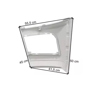 Mercedes Actros MP4 Classic Space Pare-chocs Droit 2300mm (Blanc)
