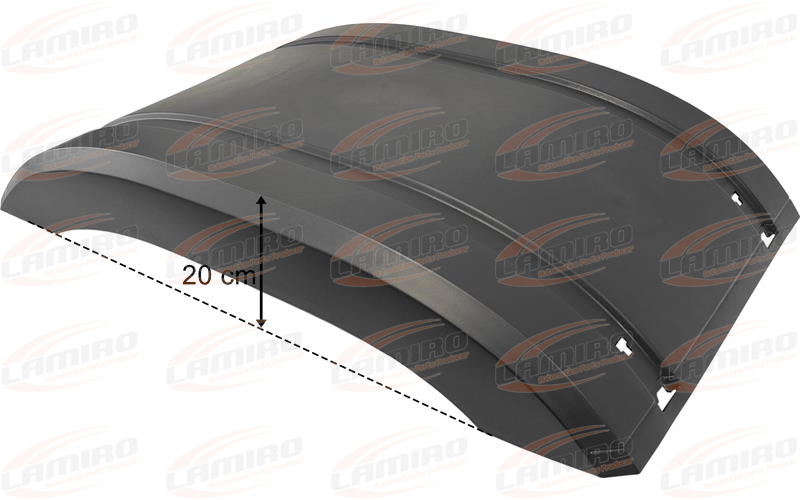 Mercedes Actros MP4 / MP5 Upper Rear Mudguard RH Low