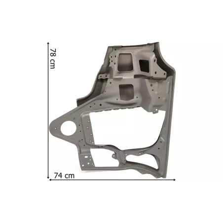 Mercedes Arocs Metal Bumper RH Medium With Hole