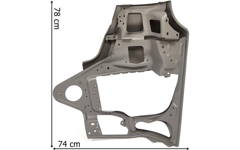 Mercedes Arocs / Antos / Actros MP4 Rechts Metall Ecke Stoẞstange