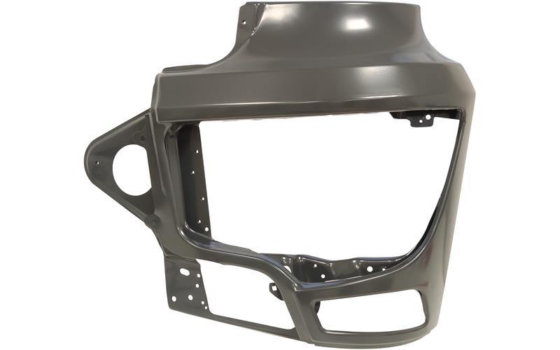 Mercedes Arocs Low Metal Bumper With Hole LH