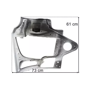 Mercedes Arocs Zderzak Metalowy Niski Lewy z Otworem