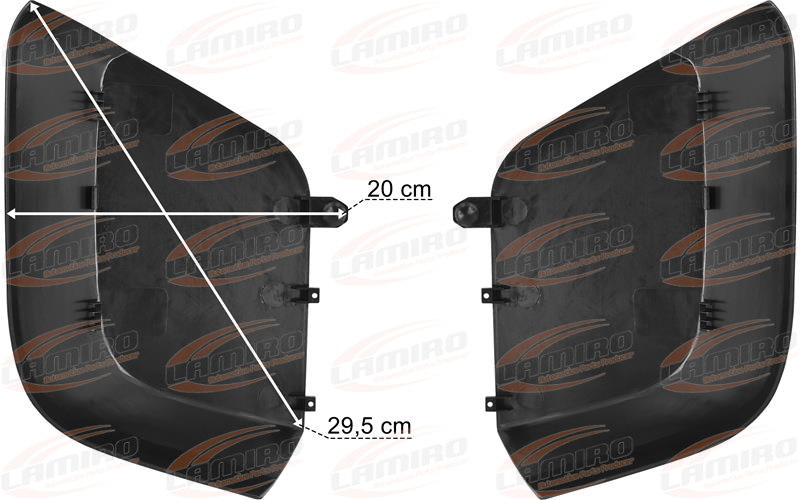 Mercedes Actros MP4 / Antos Tapa del Espejo Retrovisor Gran Angular