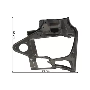 Mercedes Arocs Zderzak Metalowy Niski Prawy z Otworem