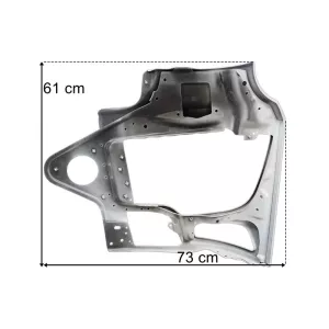 Mercedes Arocs Low Metal Bumper With Hole RH