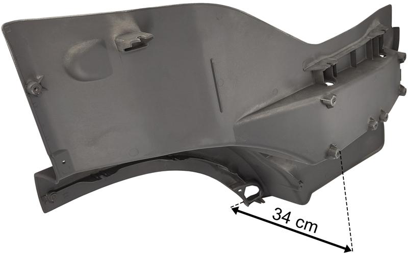 Mercedes Arocs Upper Step Housing LH