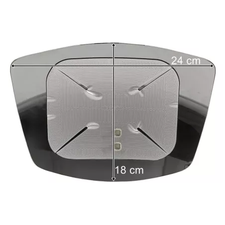 Mercedes Actros MP4 Front Ramp Mirror Glass Insert