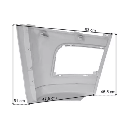 Mercedes Actros MP4 / MP5 Spoiler Gauche