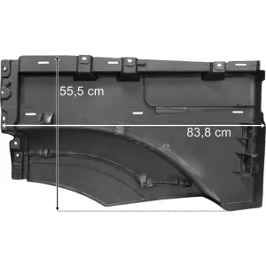 Mercedes Actros MP4 Extension de Marchepied