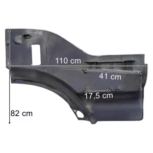 Mercedes Arocs Stopień Górny Lewy z Otworem