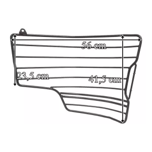 Mercedes Arocs / Antos Filet de Protection Droit