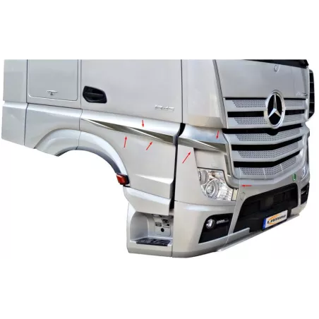 Mercedes Actros MP4 Bande Chromée (Tuning)