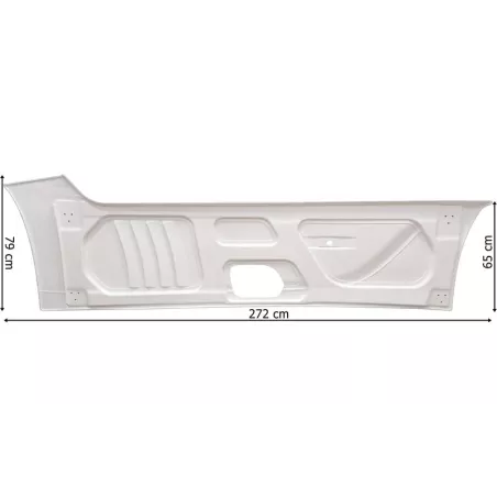 Mercedes Actros MP4 Right Axle Cover With Cutout