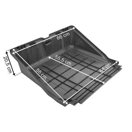 Mercedes Actros MP4 / MP5 / Arocs Couvercle de Batterie (Plastique)