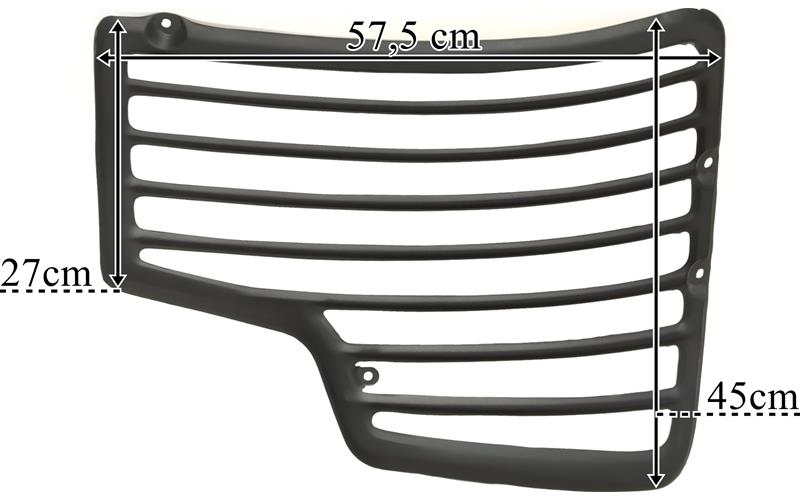 Mercedes Arocs Grille de Protection de Phare Droite