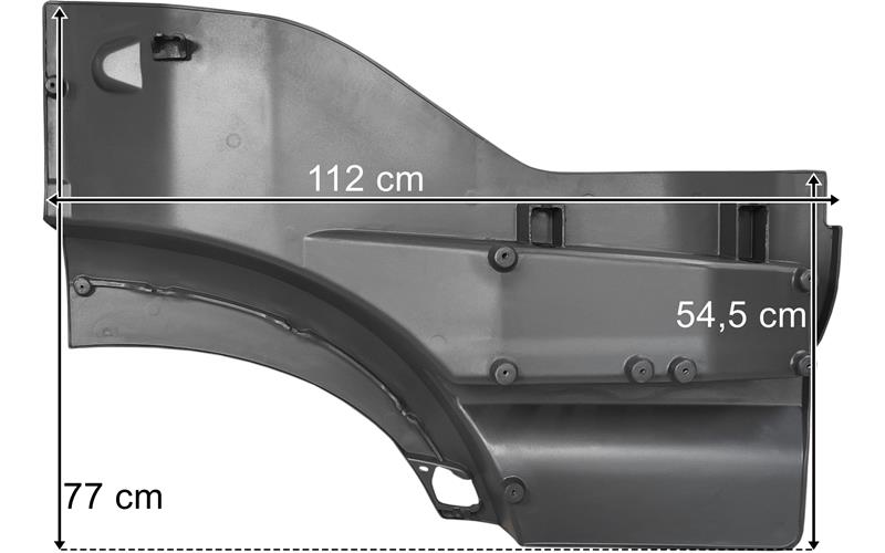 Mercedes Arocs Upper LH Step