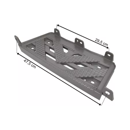 Mercedes Actros F Trittstufe Gitter Mitte Links (Aluminium)