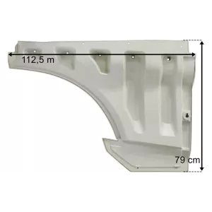 Mercedes Actros F Extension de Porte Gauche