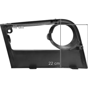 Mercedes Actros MP4 RH Fog Lamp Frame With DRL