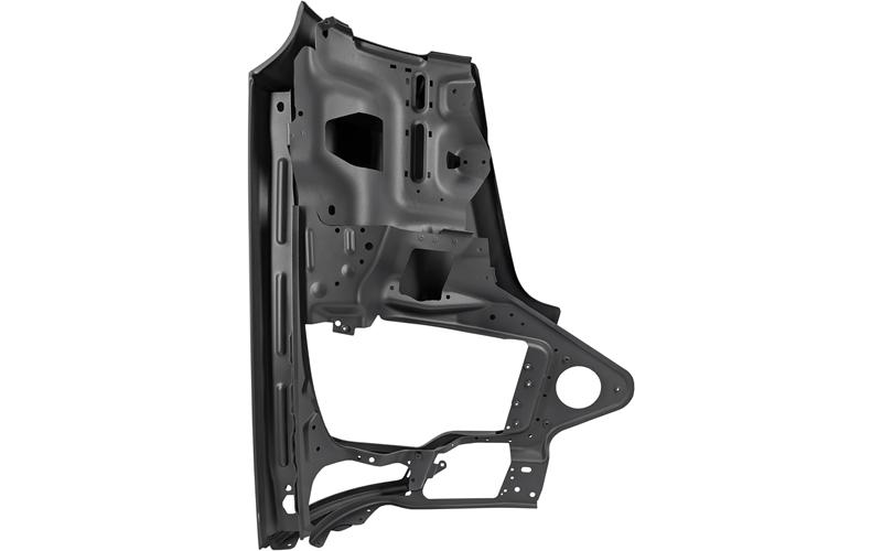 Mercedes Arocs Bumper LH (Cab 2500mm)