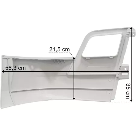 Mercedes Arocs 2500 Spoiler Zderzaka Lewy