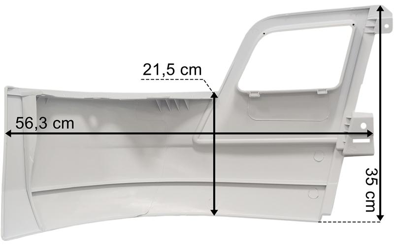 Mercedes Arocs 2500 Bumper Spoiler LH