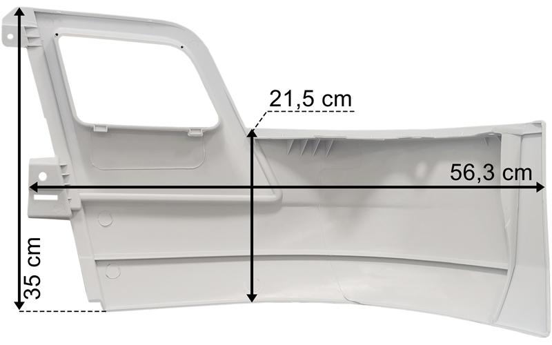 Mercedes Arocs 2500 Spoiler Zderzaka Prawy