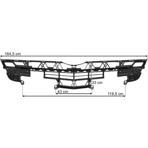 Mercedes Actros F Soporte de Rejilla Central