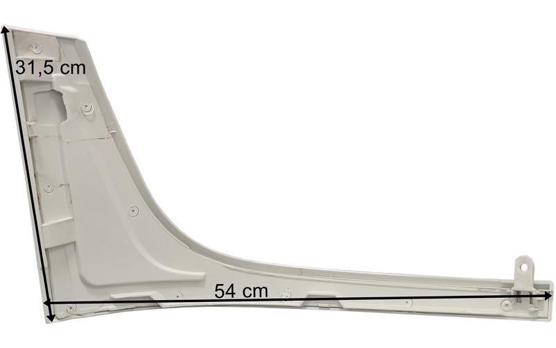 Mercedes Actros MP4 Classic Space Marco del Faro Izquierdo (Blanco)