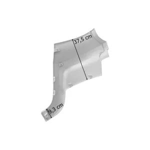 Mercedes Actros MP4 / MP5 Carénage de Pare-chocs Droit (Blanc)