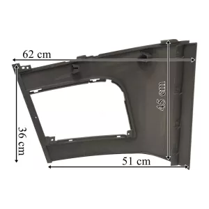 Mercedes Actros MP4 Spoiler Bas Droit Gris