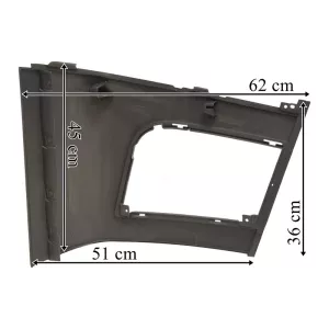 Mercedes Actros MP4 Spoiler Bas Gauche Gris