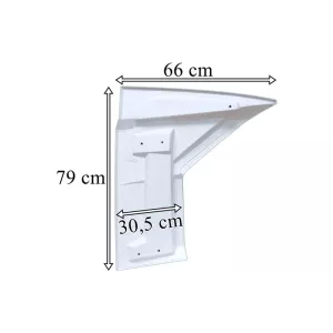 Mercedes Actros MP4 Upper Cab Spoiler LH