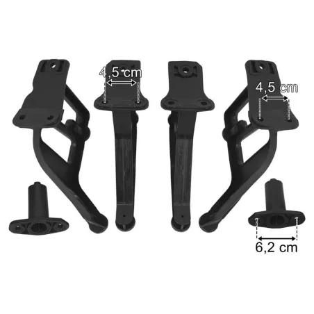 Mercedes Actros MP4 Stream Space Sun Visor Mounting Kit