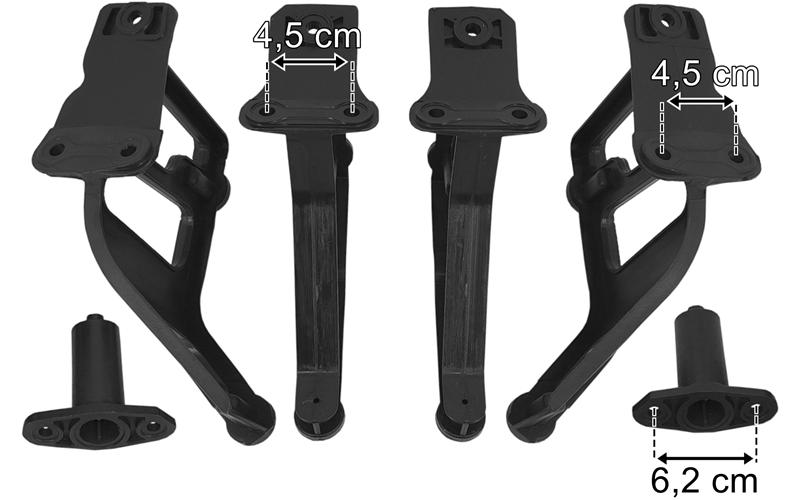 Mercedes Actros MP4 Stream Space Sun Visor Mounting Kit