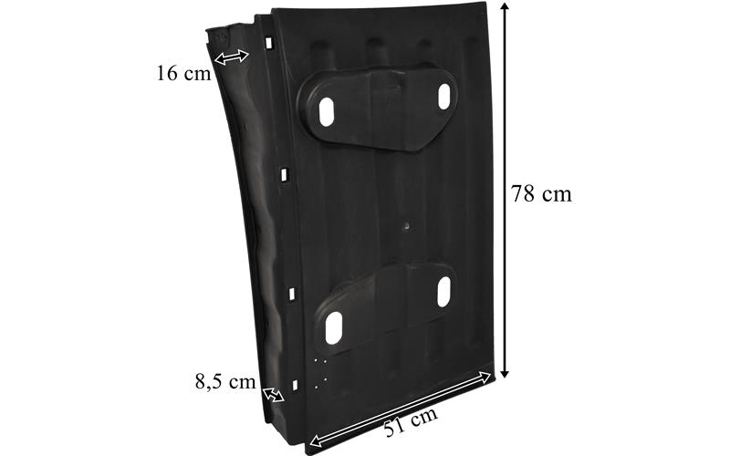 Mercedes Arocs / Antos Garde-boue / Aile Cabine Gauche (Plat)