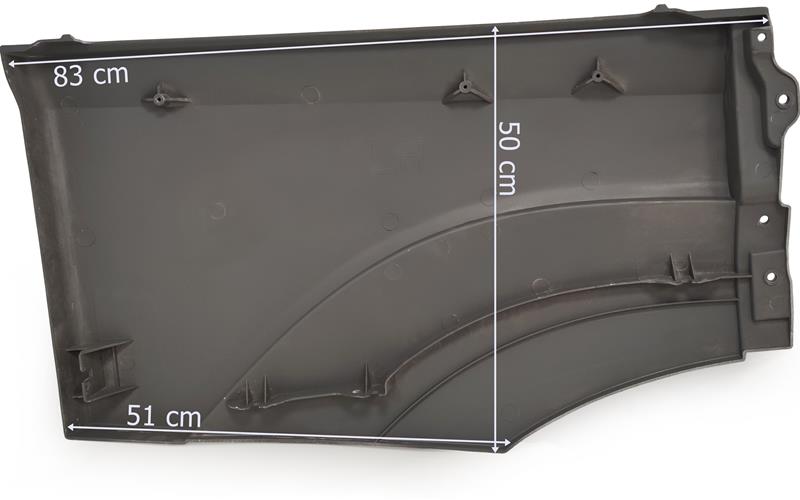 Mercedes Actros MP4 / MP5 Przedłużenie Stopnicy Lewe