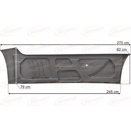 Mercedes Actros MP4 Seitenverkleidung Abdeckung Rechts Fit