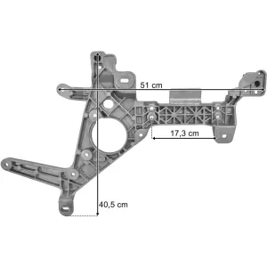 Mercedes Actros MP4 MP5 Stoẞstange Halterung Links