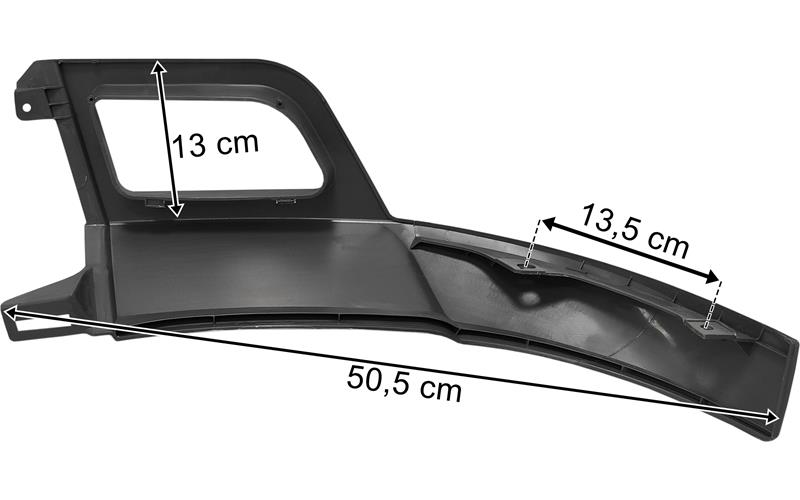 Mercedes Arocs MP4 Zderzak Dolny Prawy Niski