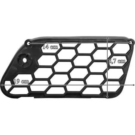 Mercedes Arocs MP4 Grille de Pare-chocs Gauche