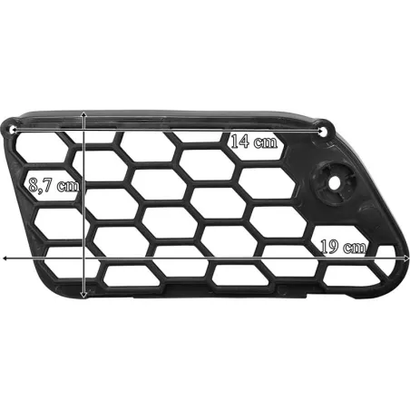 Mercedes Arocs MP4 Bumper Grille RH