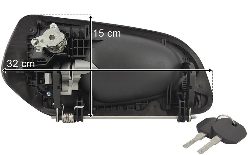Mercedes Actros MP4 / MP5 Antos Manilla de Puerta Izq