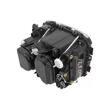 Mercedes Actros MP3 Faro Derecho (Ajuste Manual)