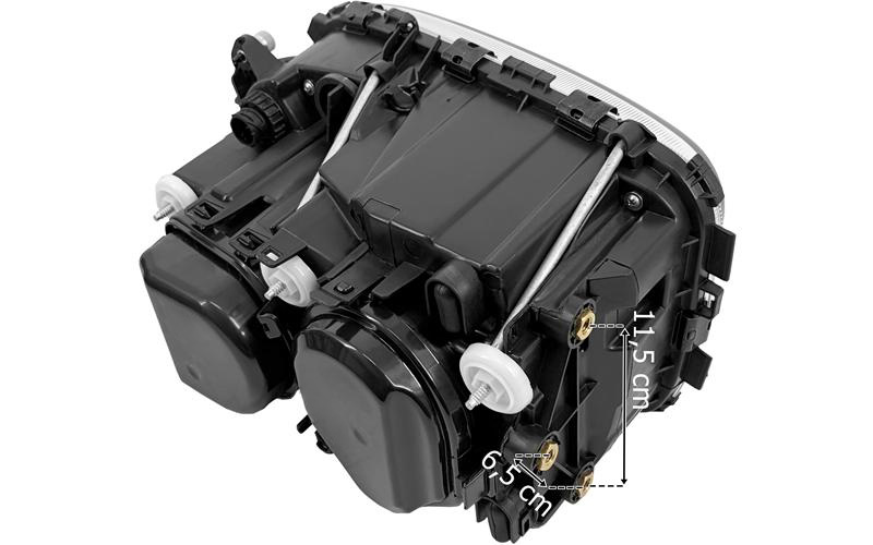 Mercedes Actros MP3 ФАРА ПРАВАЯ (С ЭЛЕКТРОРЕГУЛИРОВКОЙ)