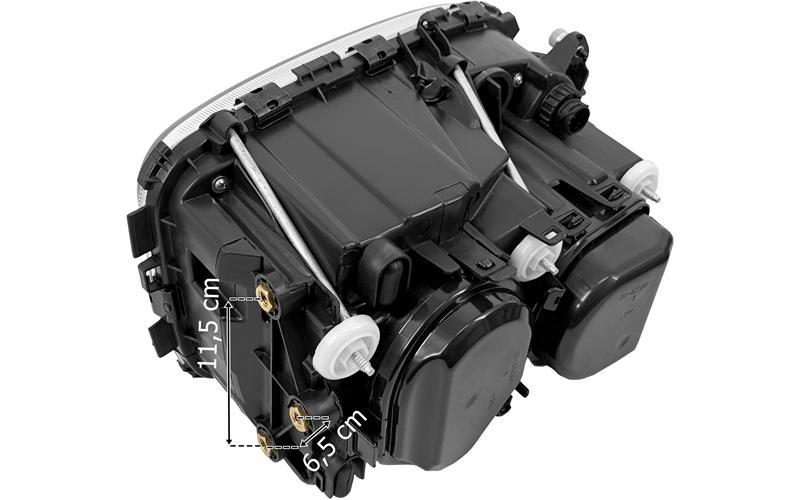 Mercedes Actros MP3 Scheinwerfer Links (Elektrisch Verstellbar)