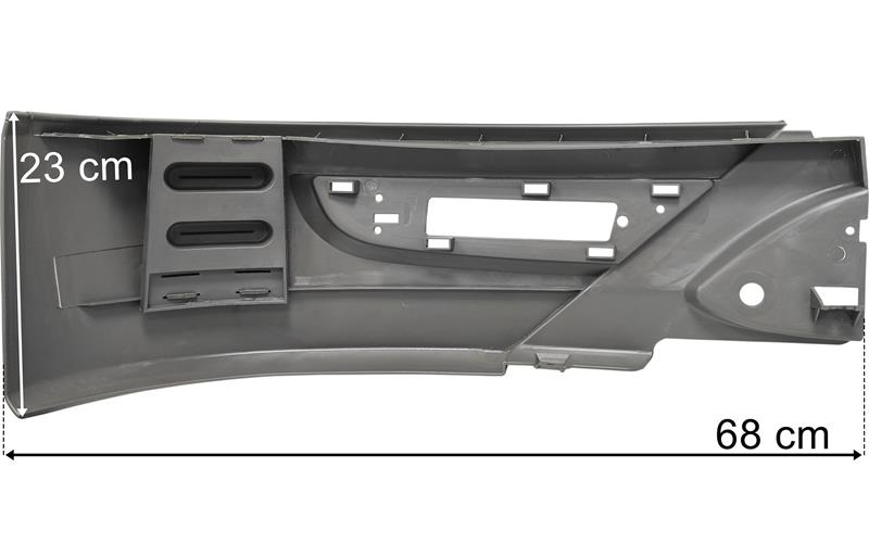 Mercedes Actros MP3 Spoiler Lewy Wysoki