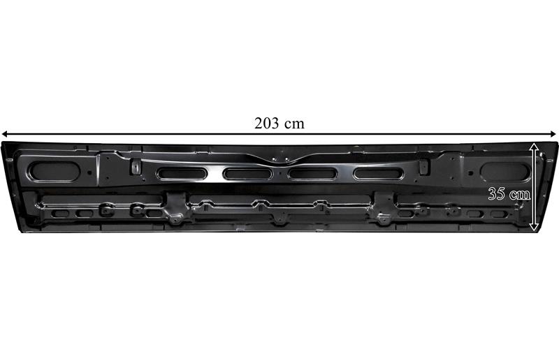 Mercedes Actros MP3 Front Panel Metal