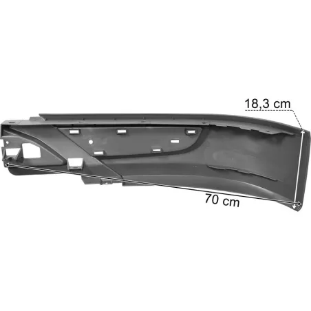 Mercedes Actros MP3 Spoiler Bajo Dch